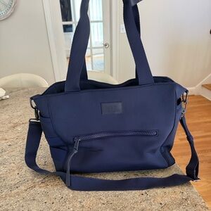 Dagne Dover Navy Tote Bag